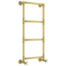 Полотенцесушитель водяной 960х400 состаренная латунь Сунержа Ренессанс 1304 051-0280-9640