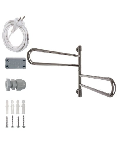 Электрический полотенцесушитель Energy U G2 540х635 EETR00UG20000000000 Хром