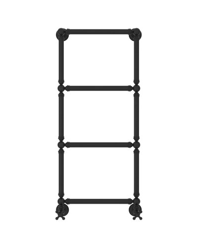 Полотенцесушитель водяной 960х400 черный матовый Сунержа Ренессанс 1304 31-0280-9640