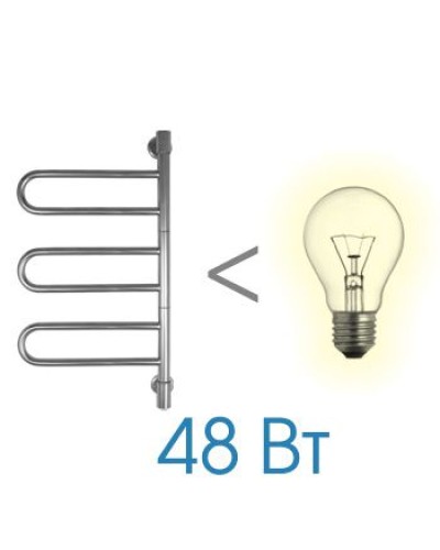 Электрический полотенцесушитель Energy U G3K Хром