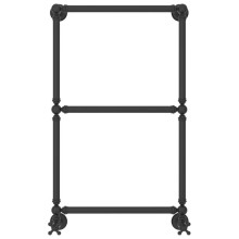 Полотенцесушитель водяной 860х500 темный титан муар Сунержа Ренессанс 1304 15-0280-8650