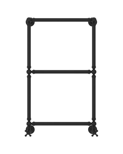 Полотенцесушитель водяной 860х500 черный матовый Сунержа Ренессанс 1304 31-0280-8650