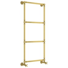 Полотенцесушитель водяной 1260х500 состаренная латунь Сунержа Ренессанс 1304 051-0280-1250