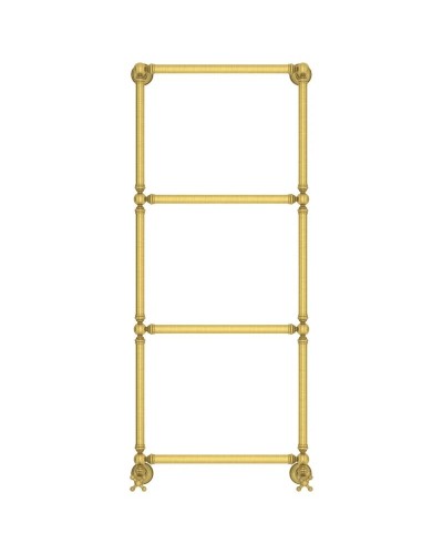 Полотенцесушитель водяной 1260х500 состаренная латунь Сунержа Ренессанс 1304 051-0280-1250