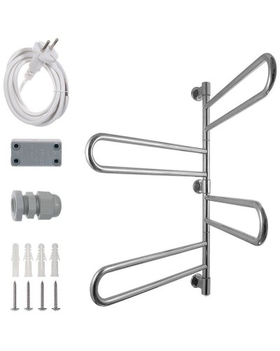 Электрический полотенцесушитель Energy U G4 940х635 EETR00UG40000000000 Хром