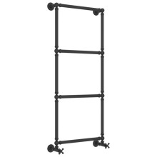 Полотенцесушитель водяной 1260х500 темный титан муар Сунержа Ренессанс 1304 15-0280-1250