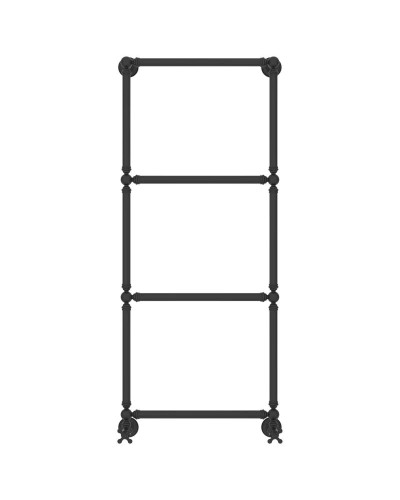 Полотенцесушитель водяной 1260х500 темный титан муар Сунержа Ренессанс 1304 15-0280-1250