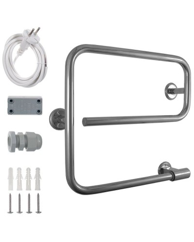 Электрический полотенцесушитель Energy E G1 439х478 EETR00EG10000000000 Хром