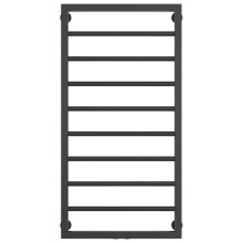 Полотенцесушитель водяной 1000х500 темный титан муар Сунержа Канцлер 15-0254-1050