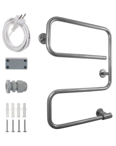 Электрический полотенцесушитель Energy E G2 639х478 EETR00EG20000000000 Хром