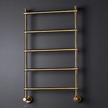 Водяной полотенцесушитель Margaroli Sole 442-5 4424705OBN Бронза