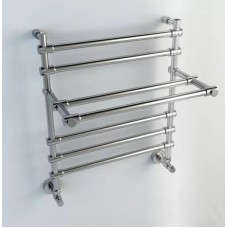 Водяной полотенцесушитель Margaroli Sole 452-5 4524705CRP с полкой Хром