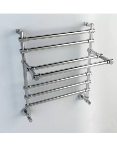 Водяной полотенцесушитель Margaroli Sole 452-5 4524705CRP с полкой Хром