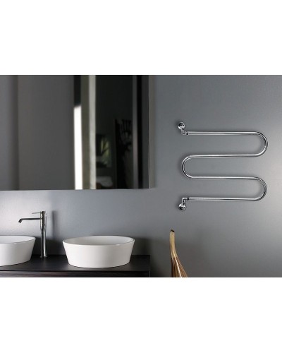 Водяной полотенцесушитель Margaroli Vento 400OB Бронза