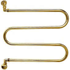 Водяной полотенцесушитель Margaroli Vento 400GO Золото