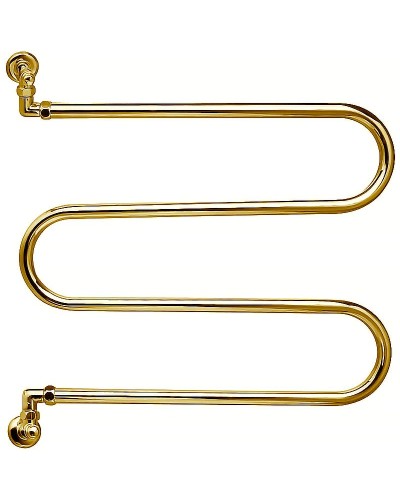 Водяной полотенцесушитель Margaroli Vento 400GO Золото