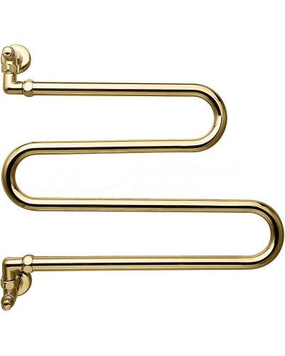 Водяной полотенцесушитель Margaroli Vento 406GO Золото