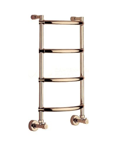 Водяной полотенцесушитель Margaroli Luna 432-4 4323704OBN Бронза