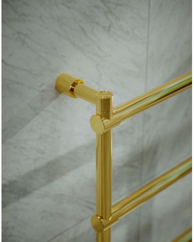 Электрический полотенцесушитель Margaroli Sole 542-6 BOX 5424706GONB Золото