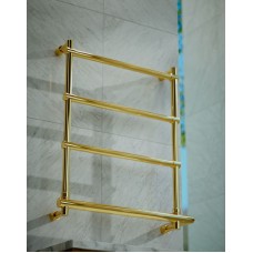 Электрический полотенцесушитель Margaroli Sole 542-4 BOX 5424704GONB Золото