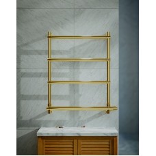 Электрический полотенцесушитель Margaroli Sole 542-4 BOX 5424704GONB Золото