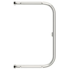 Водяной полотенцесушитель Сунержа П-образный 600х400 00-0004-6040 с двумя полками Хром