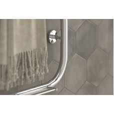 Водяной полотенцесушитель Сунержа П-образный 600х400 00-0004-6040 с двумя полками Хром