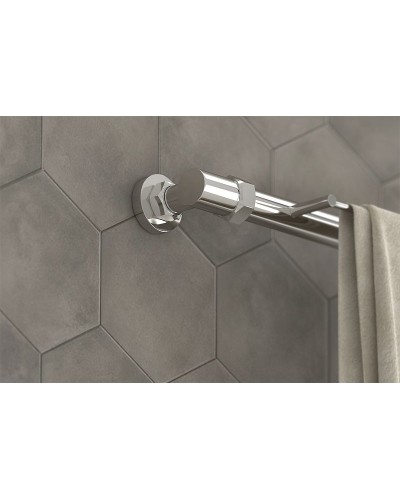 Водяной полотенцесушитель Сунержа П-образный 600х400 00-0004-6040 с двумя полками Хром