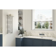 Водяной полотенцесушитель Сунержа Богема+ 1000х500 00-0223-1050 с полкой Хром