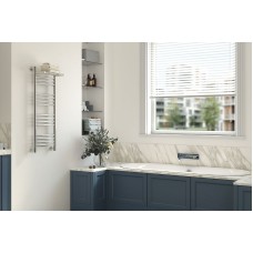 Водяной полотенцесушитель Сунержа Богема+ 1000х500 00-0223-1050 с полкой Хром