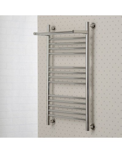 Водяной полотенцесушитель Сунержа Богема+ 1000х500 31-0223-1050 с полкой Черный матовый