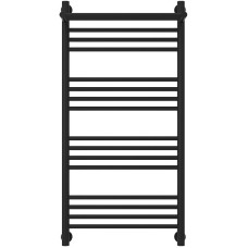 Водяной полотенцесушитель Сунержа Богема+ 1000х500 31-0223-1050 с полкой Черный матовый