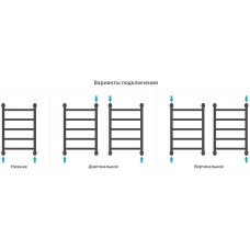 Водяной полотенцесушитель Сунержа Галант+ 600х400 00-0200-6040 Хром