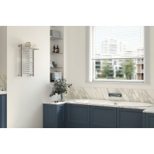 Водяной полотенцесушитель Сунержа Богема+ 600х500 00-0223-6050 с полкой Хром