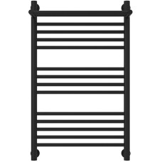 Водяной полотенцесушитель Сунержа Богема+ 800х500 31-0223-8050 с полкой Черный матовый