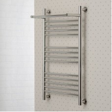 Водяной полотенцесушитель Сунержа Богема+ 800х500 31-0223-8050 с полкой Черный матовый