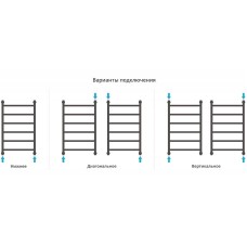 Водяной полотенцесушитель Сунержа Галант+ 800х500 00-0200-8050 Хром