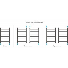 Водяной полотенцесушитель Сунержа Галант+ 800х500 05-0200-8050 Состаренная бронза