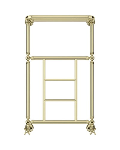 Водяной полотенцесушитель Сунержа Ренессанс 1452 860х500 020-0282-8650 с полкой Шампань