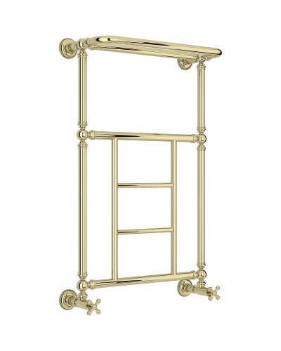 Водяной полотенцесушитель Сунержа Ренессанс 1452 860х500 020-0282-8650 с полкой Шампань