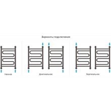 Водяной полотенцесушитель Сунержа Элегия+ 600х400 00-0205-6040 Хром
