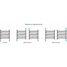 Водяной полотенцесушитель Сунержа Элегия+ 600х600 00-0205-6060 Хром