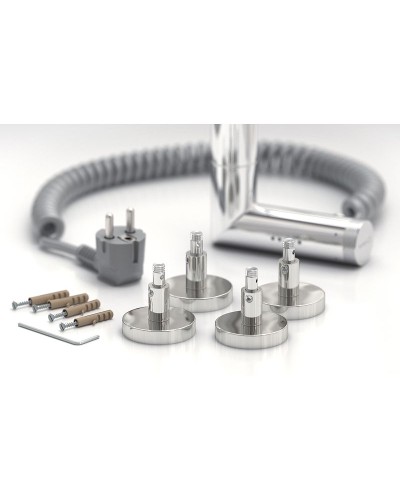 Электрический полотенцесушитель Сунержа Элегия 2.0 800x400 L 00-5218-8040 Хром