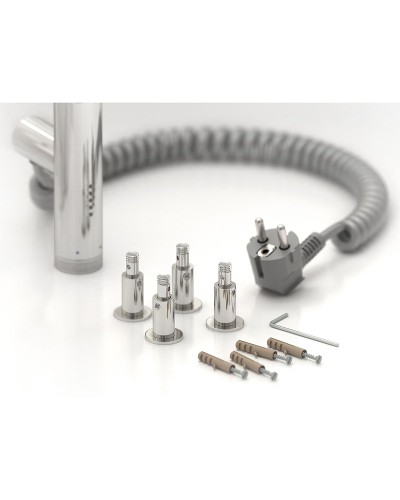 Электрический полотенцесушитель Сунержа Флюид 3.0 1000x600 L 00-5820-1060 Хром