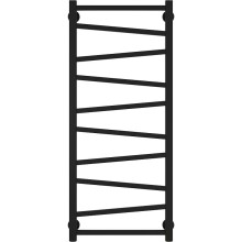 Водяной полотенцесушитель Сунержа Сирокко 1000x400 31-0253-1040 Черный матовый