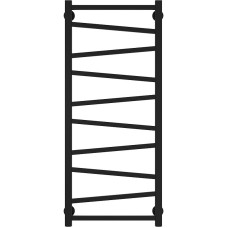 Водяной полотенцесушитель Сунержа Сирокко 1000x400 31-0253-1040 Черный матовый