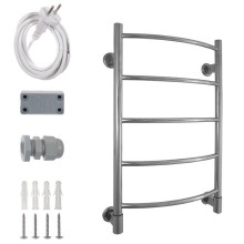 Электрический полотенцесушитель Energy H G6 800x500 EETR0000H0805000000 Хром