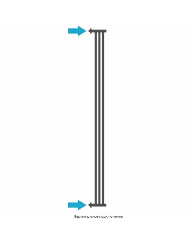 Водяной полотенцесушитель Сунержа Хорда 1800x195 31-0124-1800 Черный матовый