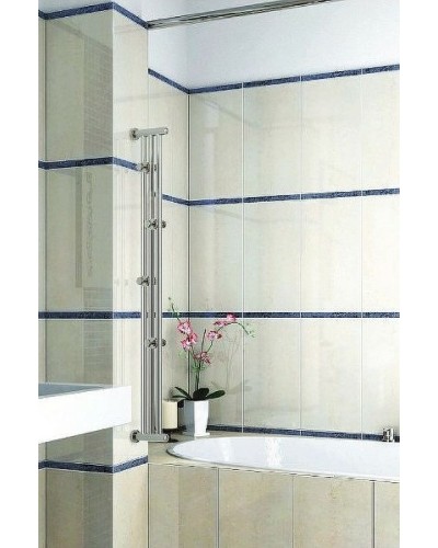 Водяной полотенцесушитель Сунержа Хорда 1800x195 31-0124-1800 Черный матовый