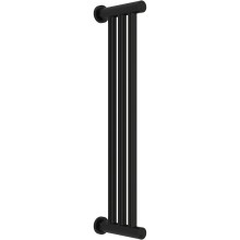 Водяной полотенцесушитель Сунержа Хорда 600x195 31-0124-0600 Черный матовый